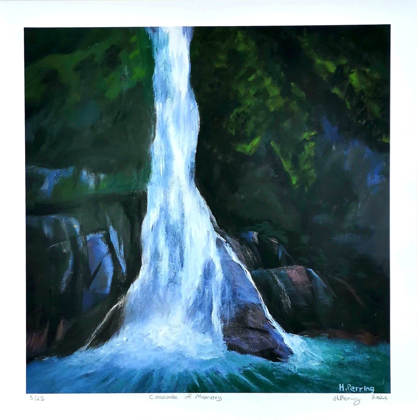 Cascade of Memory - Limited Edition Print