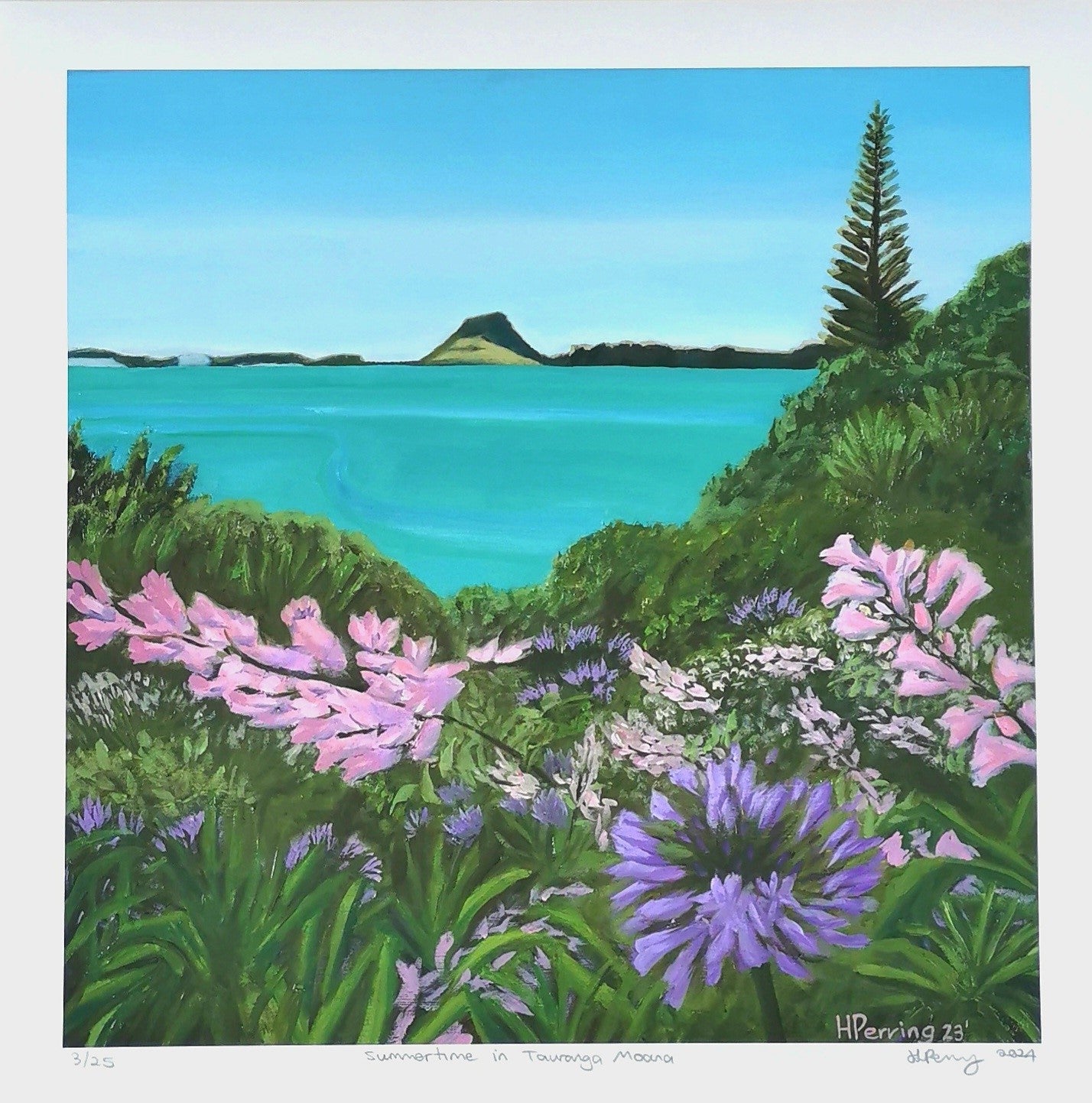 Summertime in Tauranga Moana - Limited Edition Print