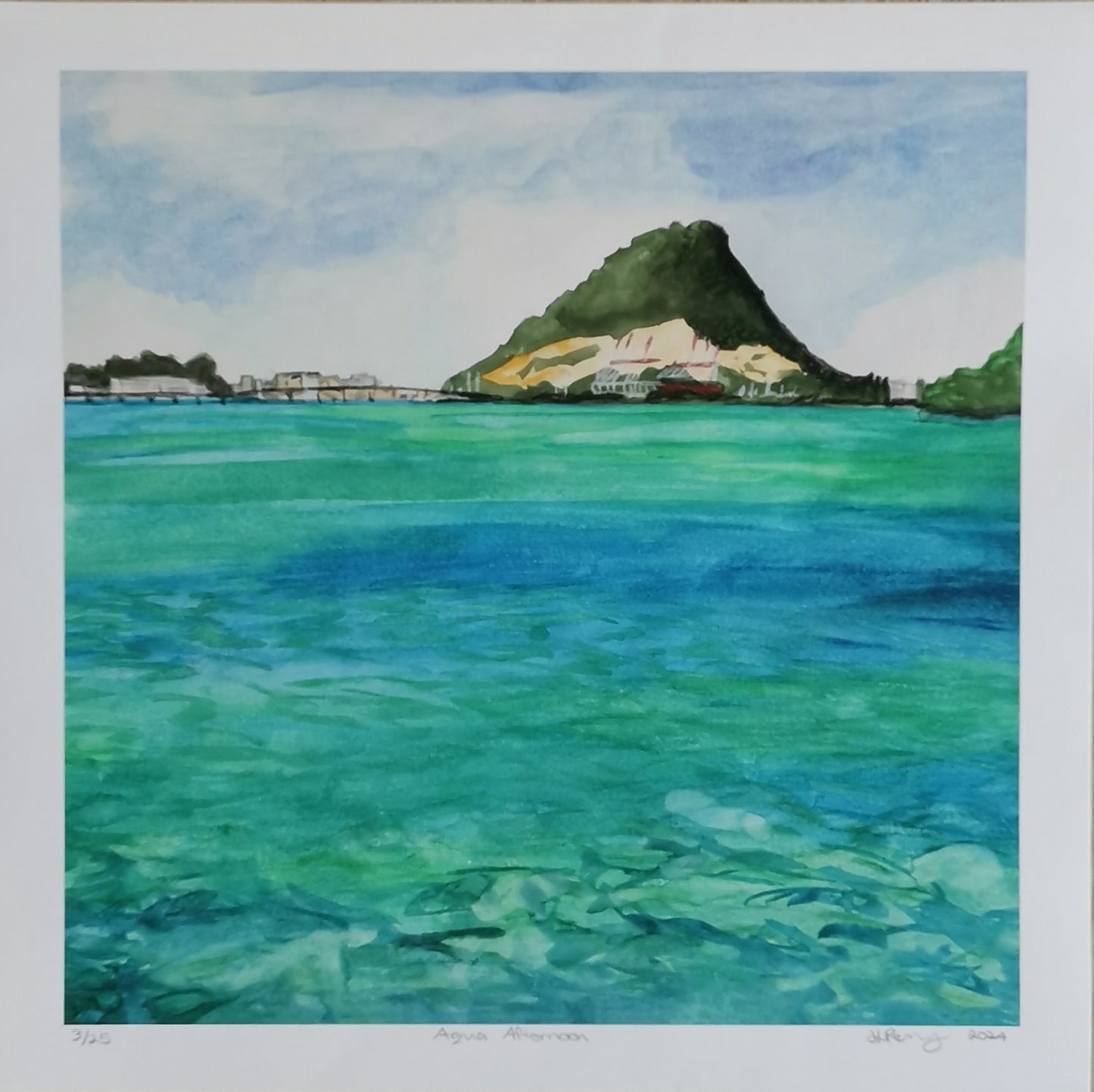 Aqua Afternoon - Limited Edition Print