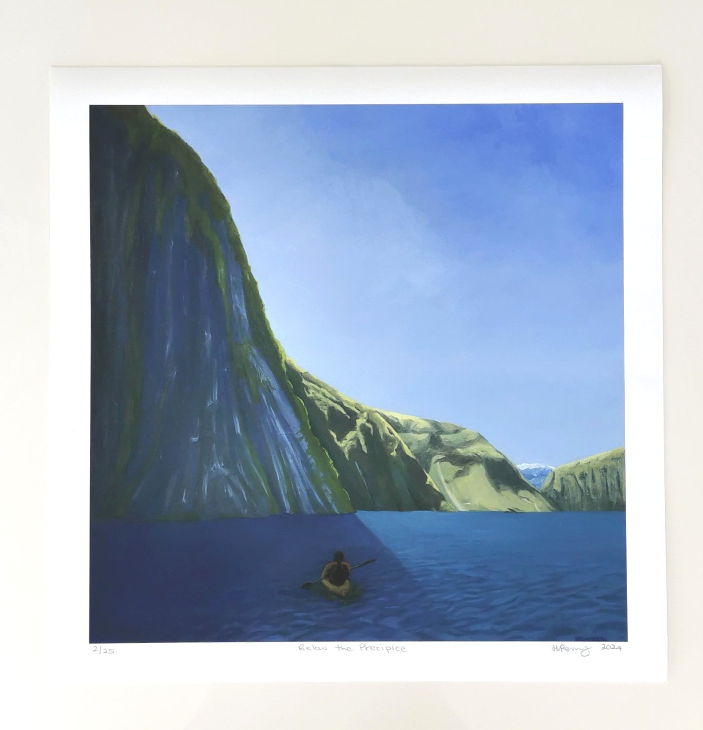 Below the Precipice - Limited Edition Print