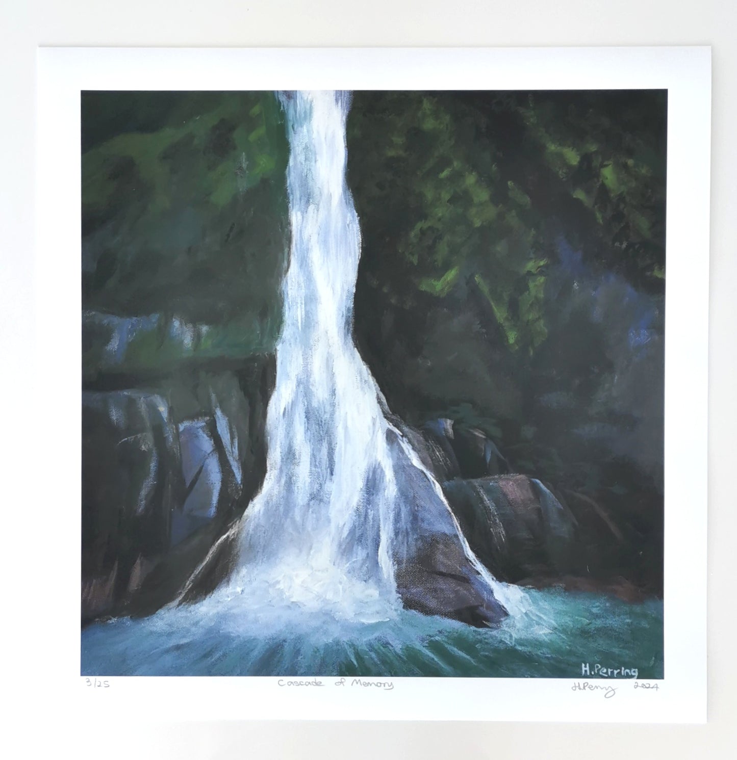 Cascade of Memory - Limited Edition Print