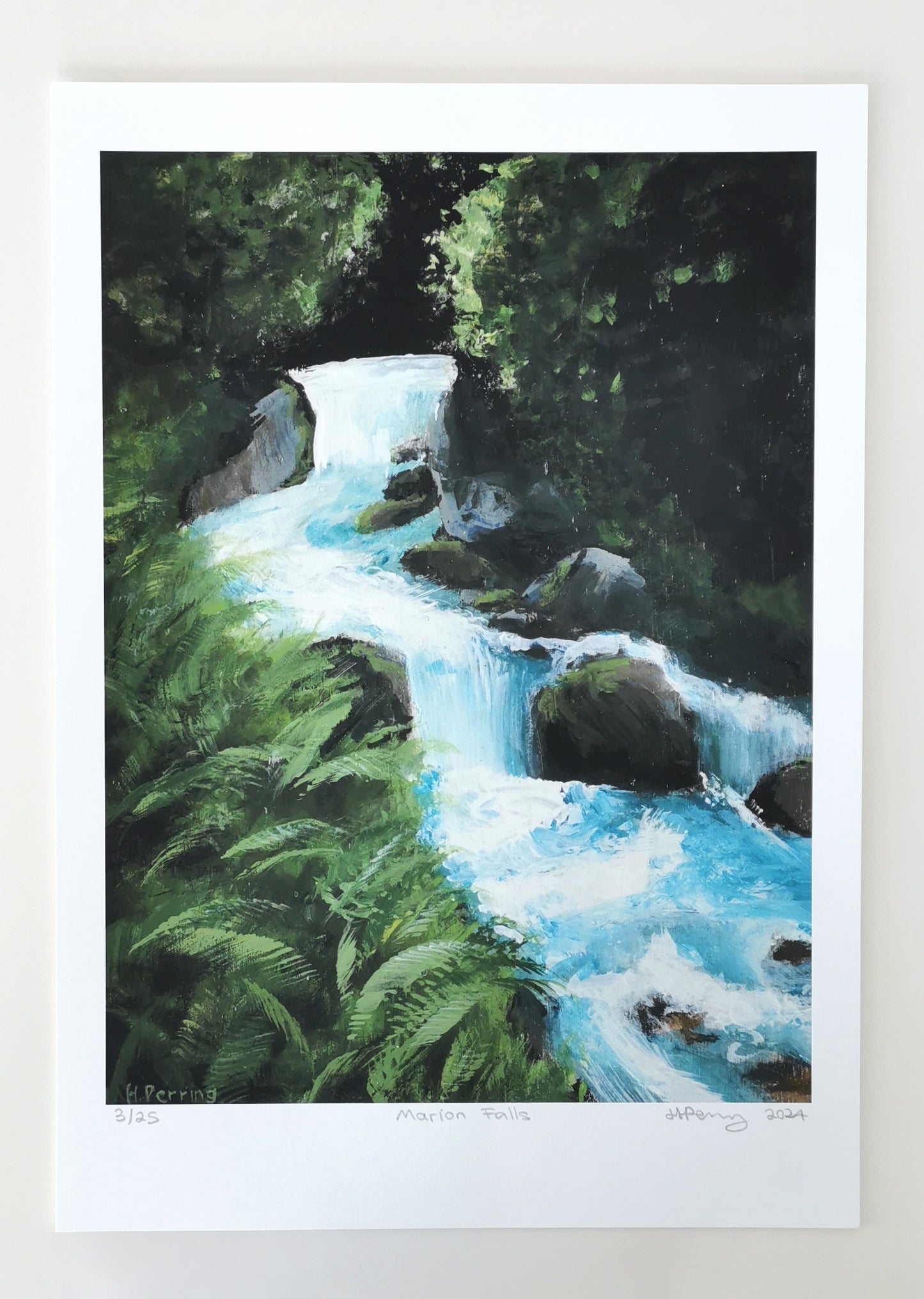 Marion Falls - Limited Edition Prints